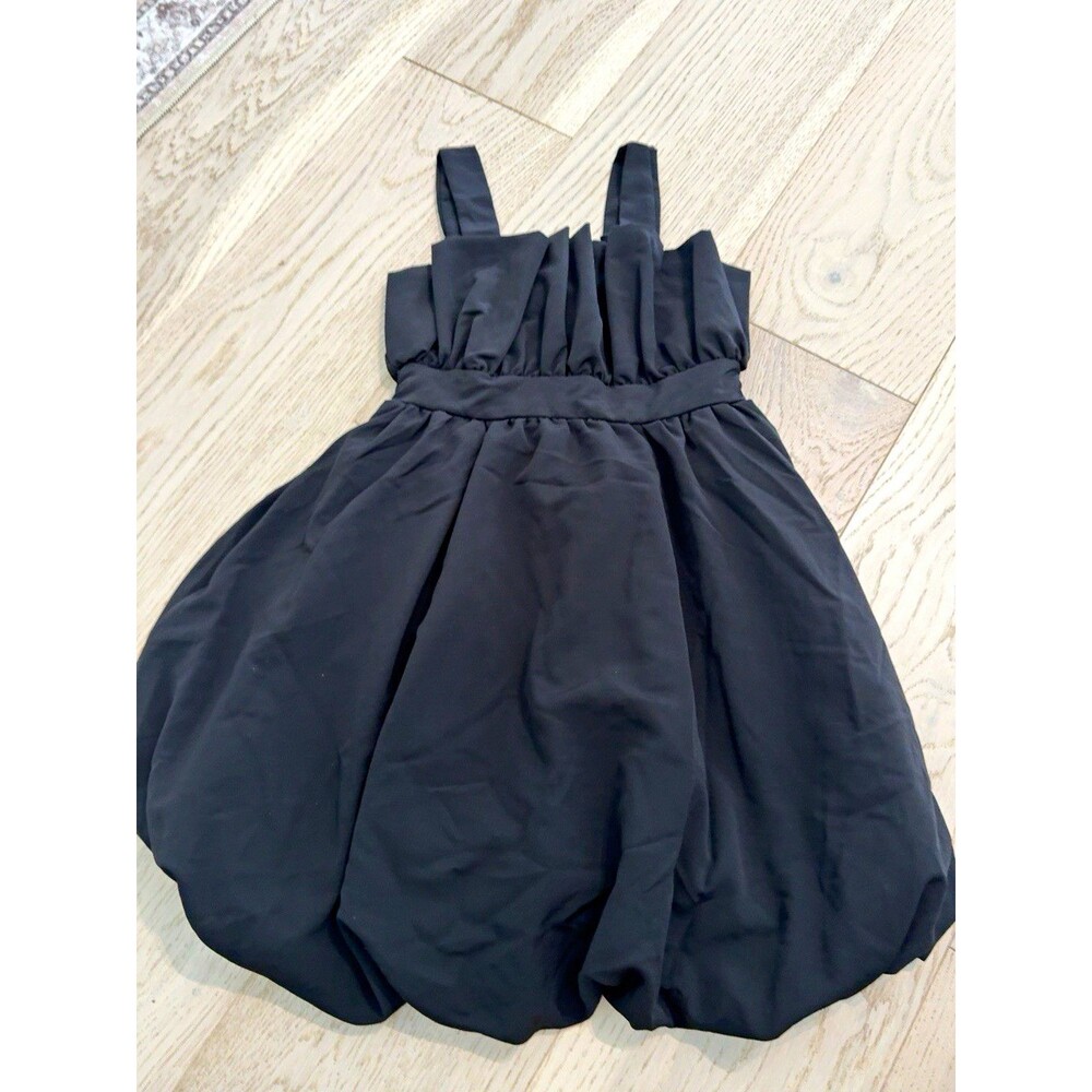 allison + kelly Black Sleeveless Pleated Lined Mini Dress Women’s Size 8